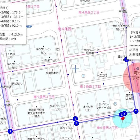 Downtown Area Spacious Cozy Room Susukino Ik901 Sapporo Exterior foto